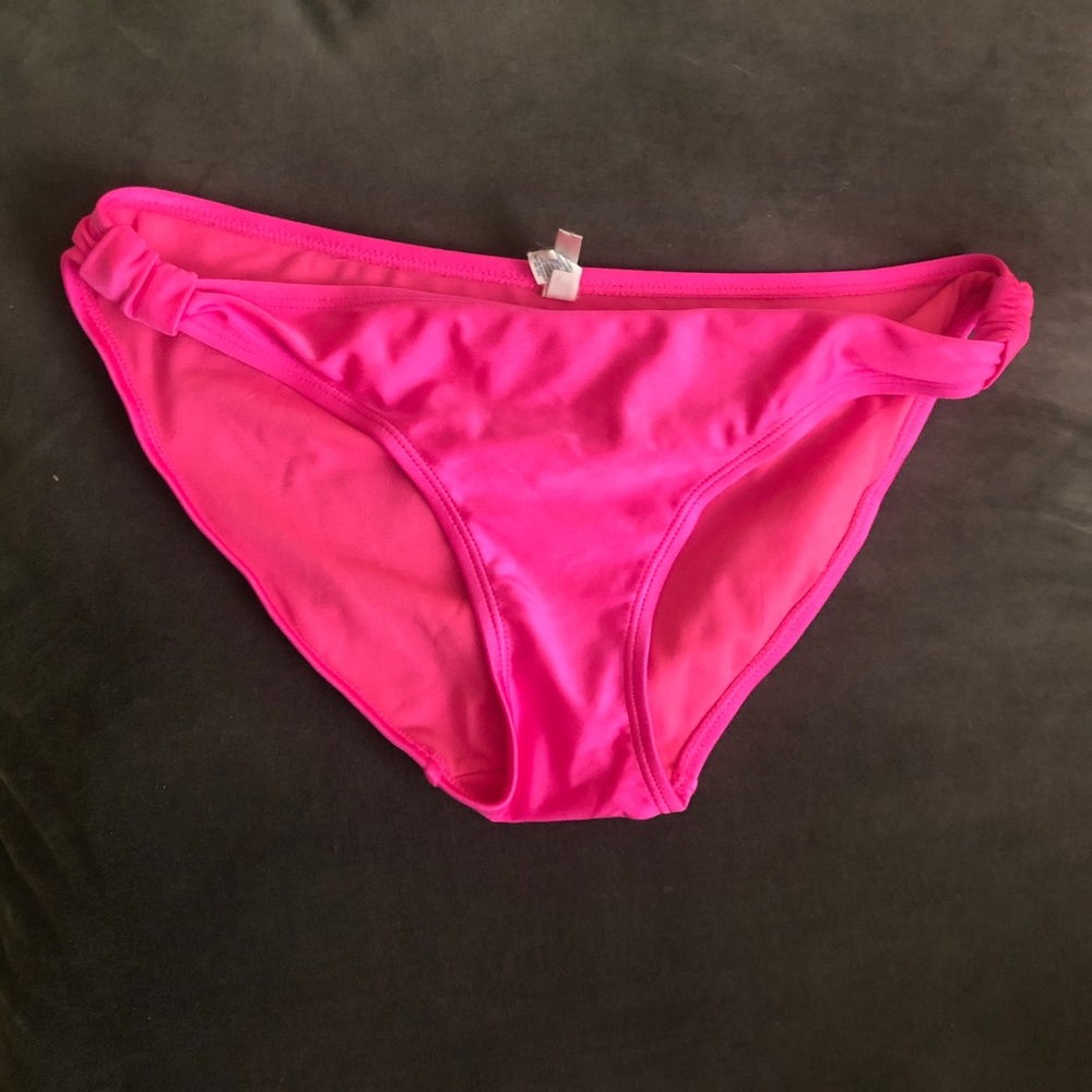 Aerie juniors hot pink swim beach bikini bottom